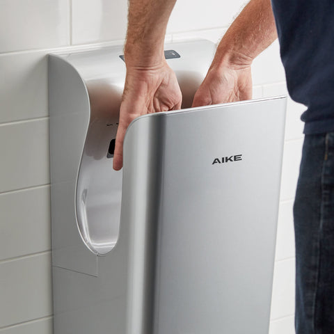 AIKE® HEPA Filtered Vertical Ultimate Jet Hand Dryer, UL Listed 120V, Model AK2030