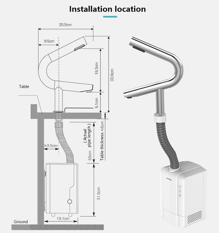 AIKE® Faucet Designed High Speed Hand Dryer for Bathroom, Model AK7131